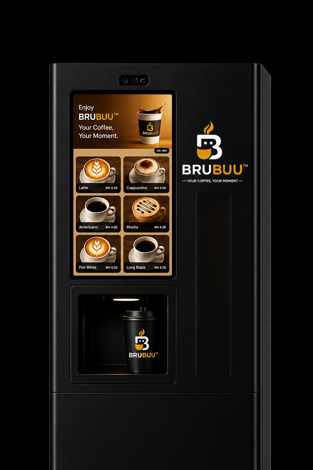BRUBUU™ premium coffee vending machine